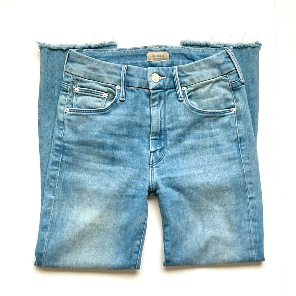 MOTHER The Looker Ankle Fray Jeans - Picture 8 of 13